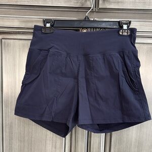 Mountain Hardwear Women's Navy Athletic Shorts